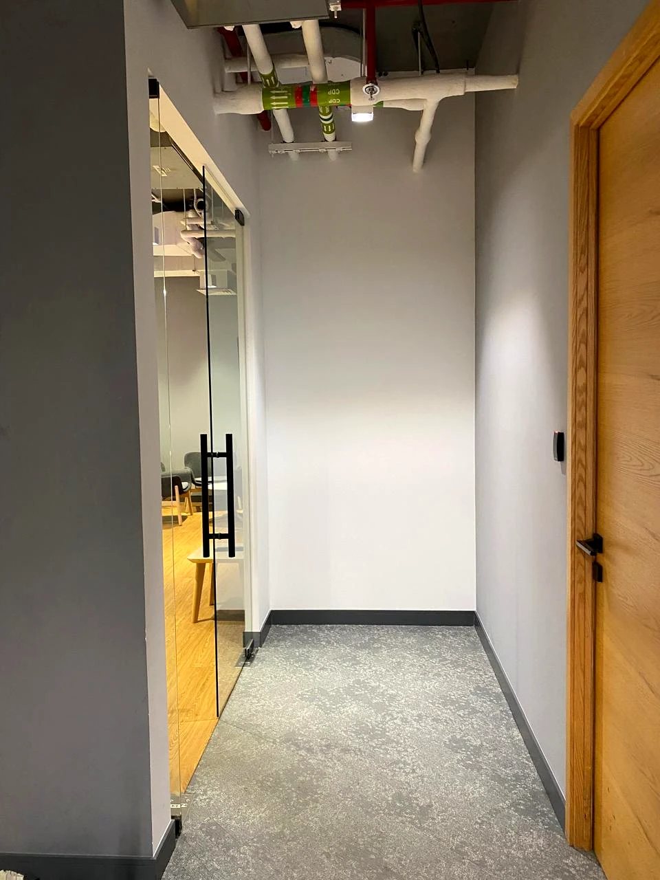 Interior Corridor Finish
