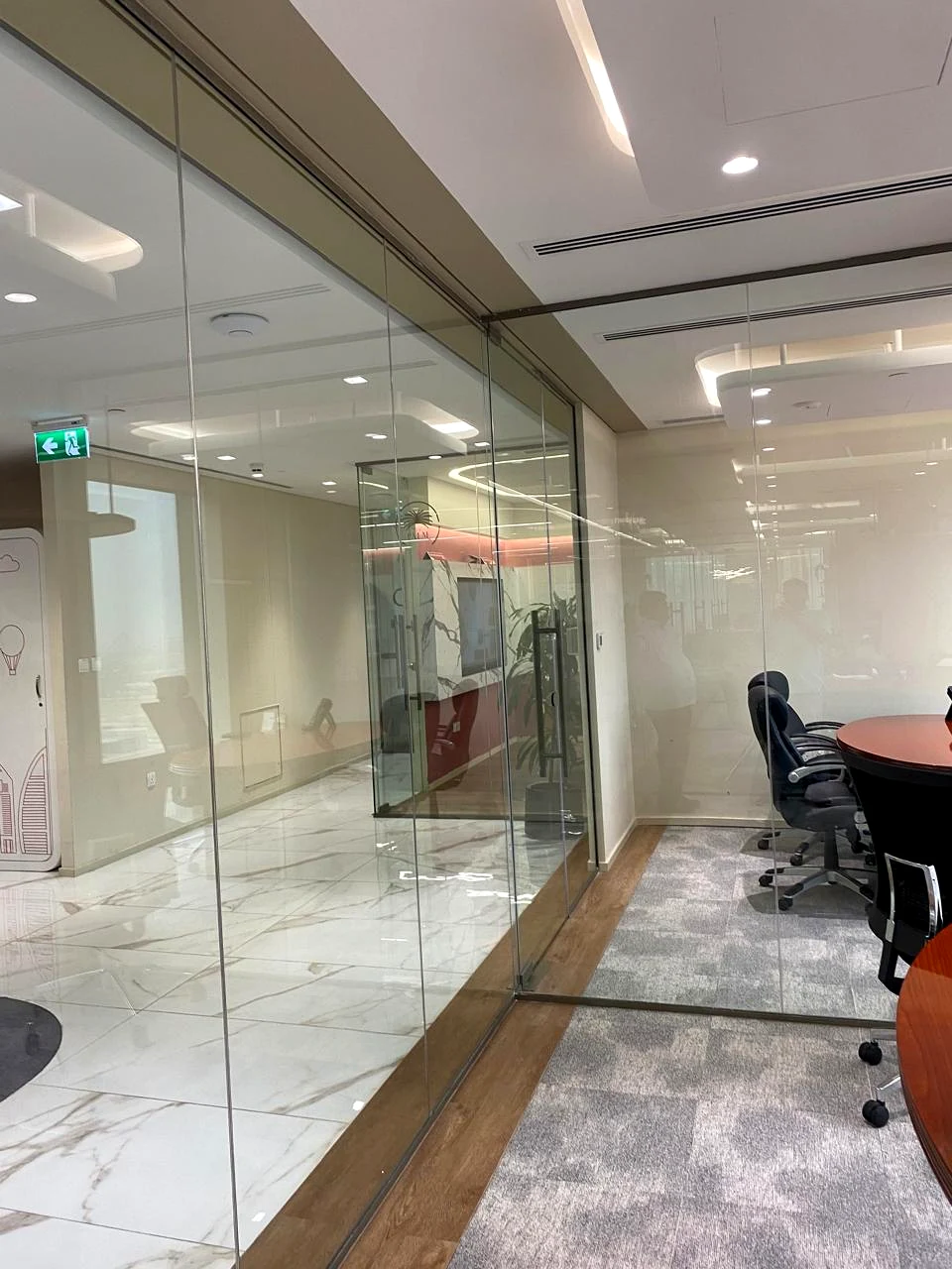 Glass Partition Works