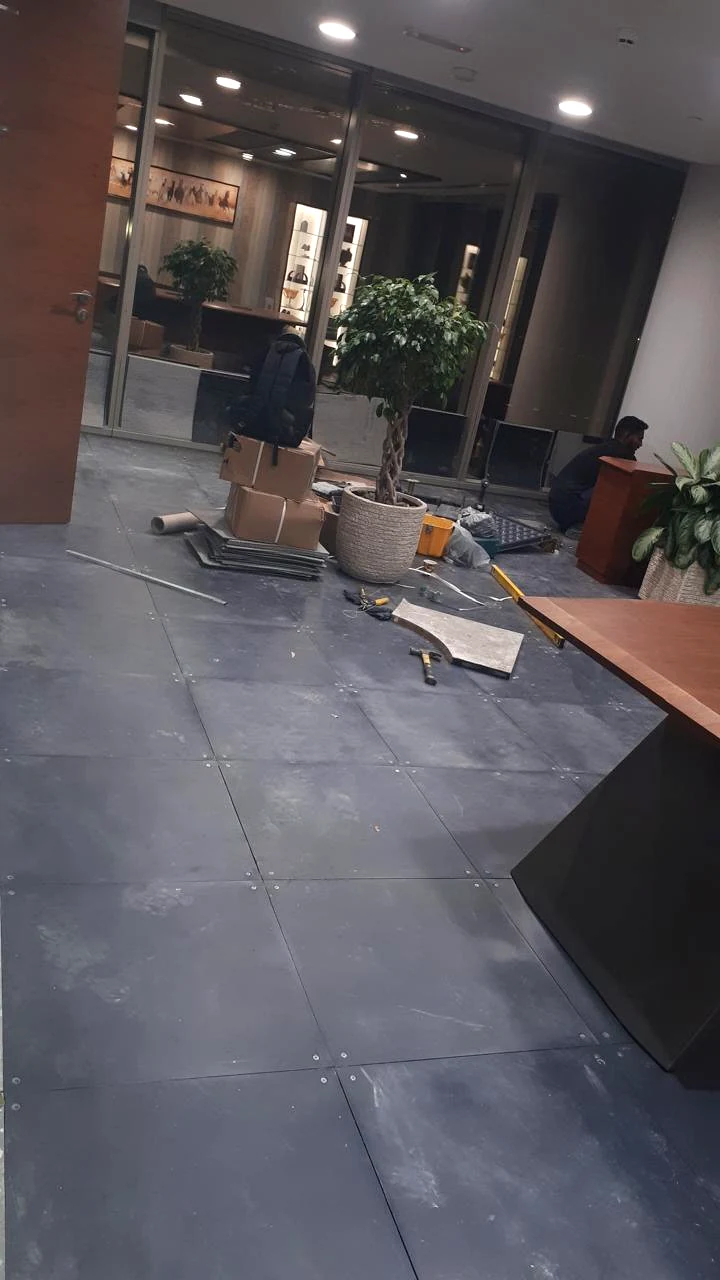 Raised Floor Installation